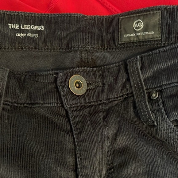 🌹ADRIANO GOLDSCHMIED SUPER SKINNY CORDUROY LEGGINGS - Picture 9 of 13